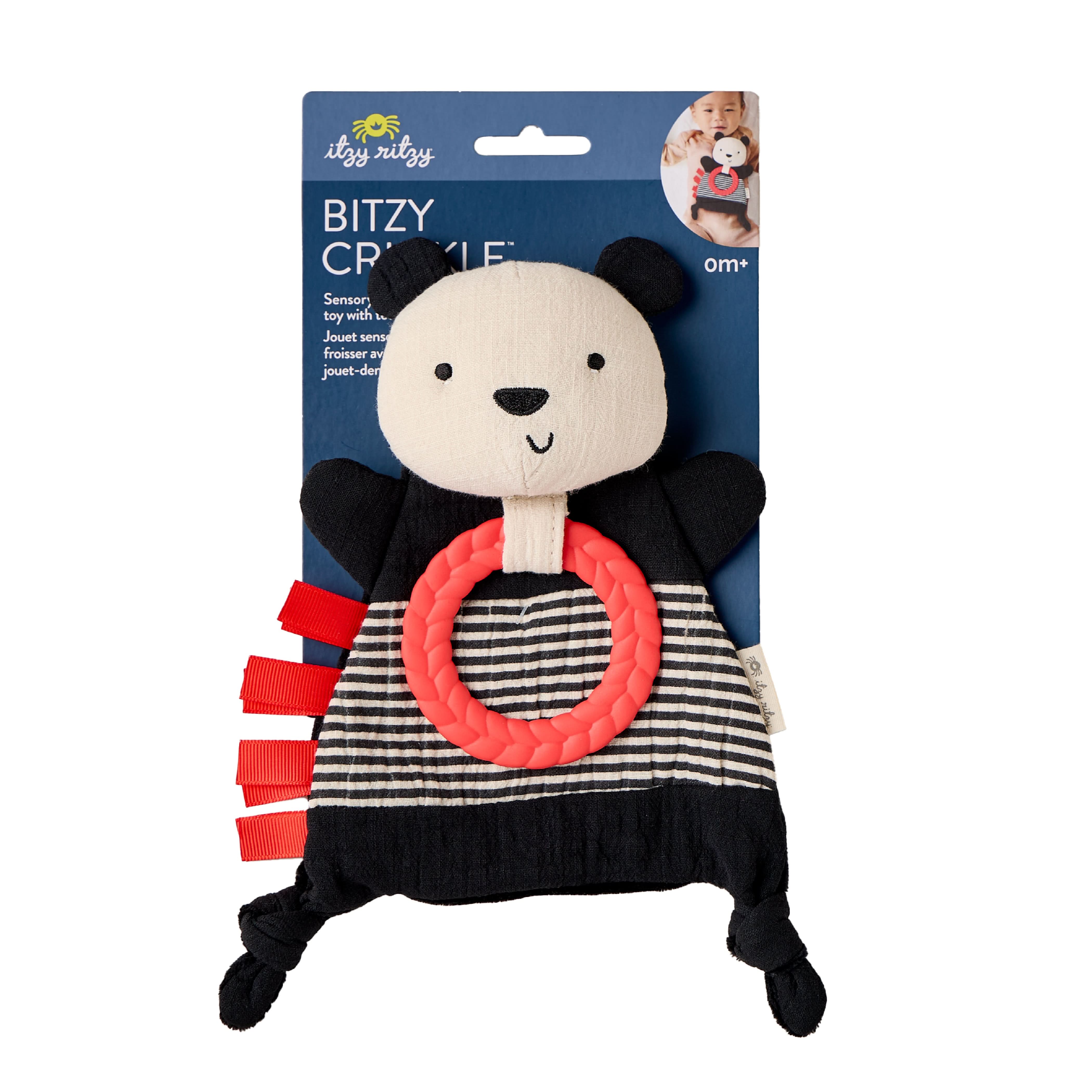 Bitzy Crinkle™ Sensory Crinkle Toy with Teether - Image 13