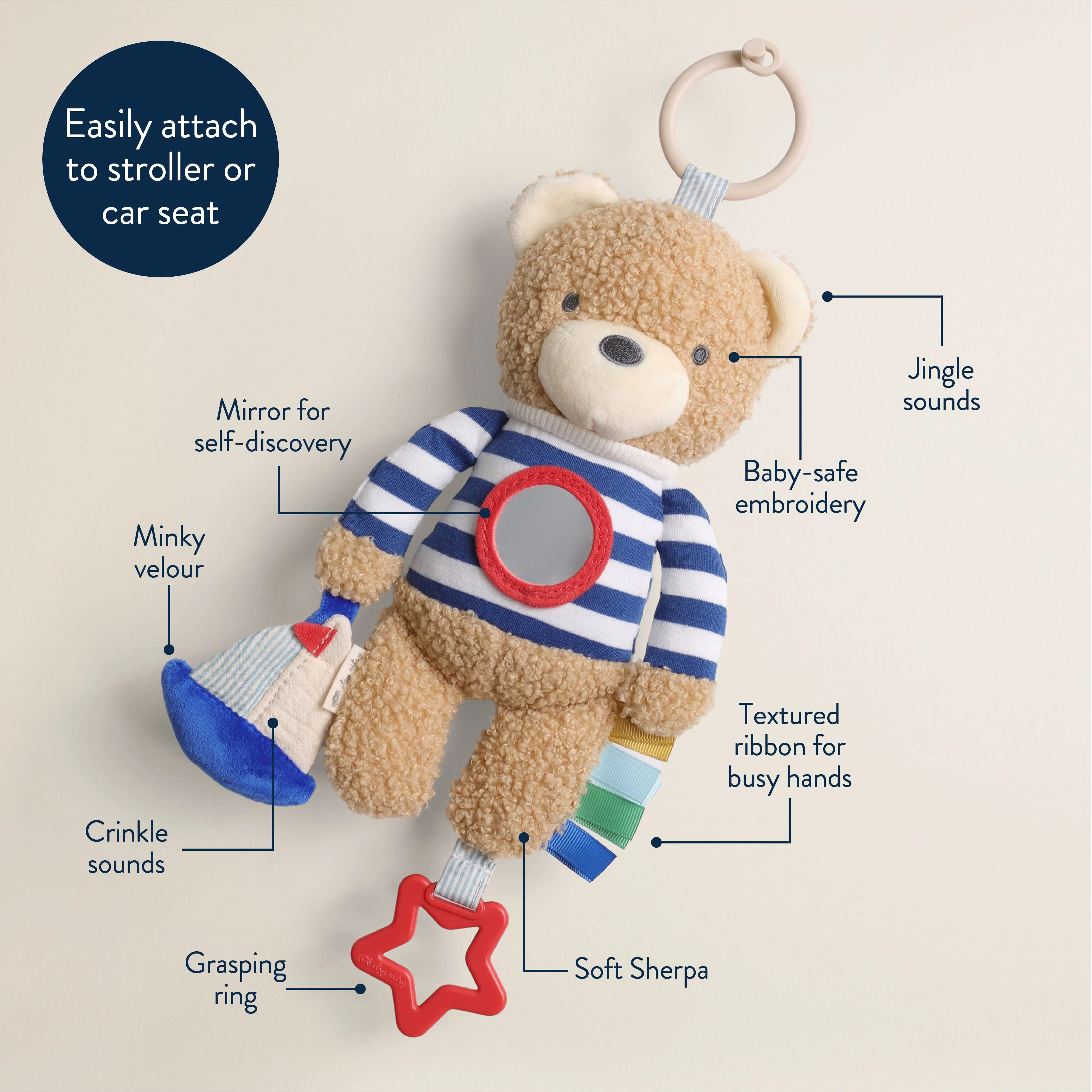 Bitzy Traveler™ Developmental Sensory Toy - Image 32