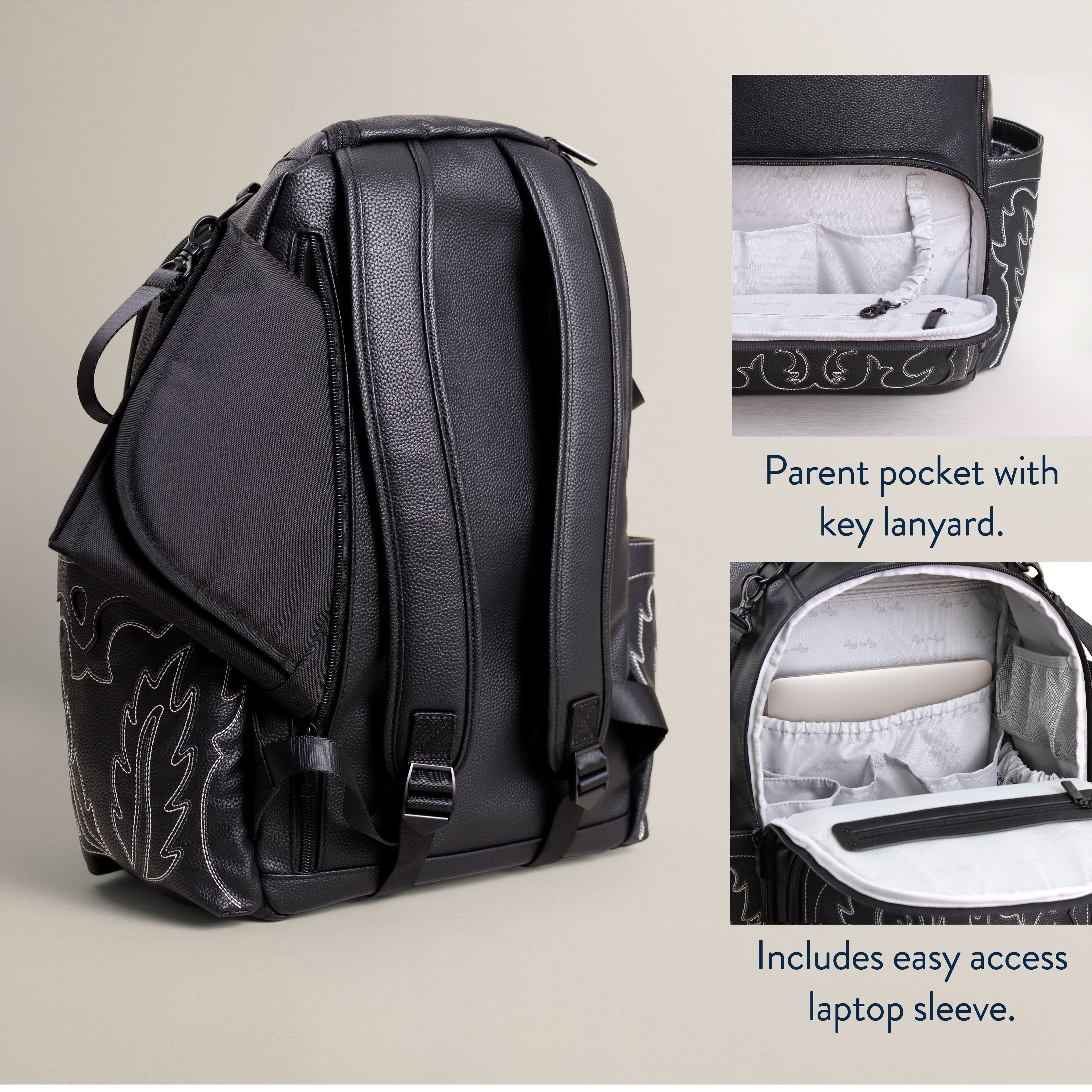 Boss Plus™ Large Diaper Bag Backpack - Image 42