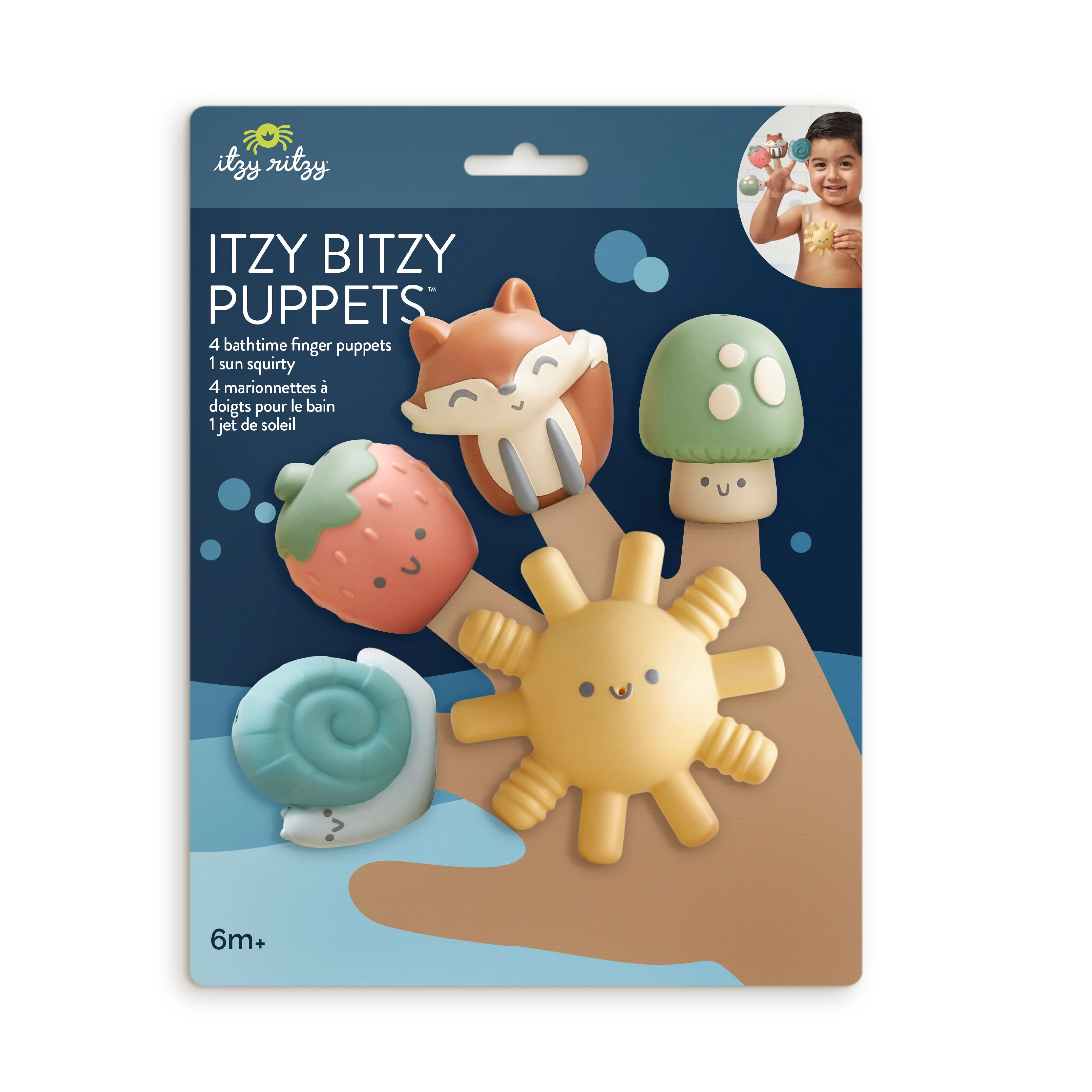 Itzy Bitzy Bath Fingers Puppets - Image 9