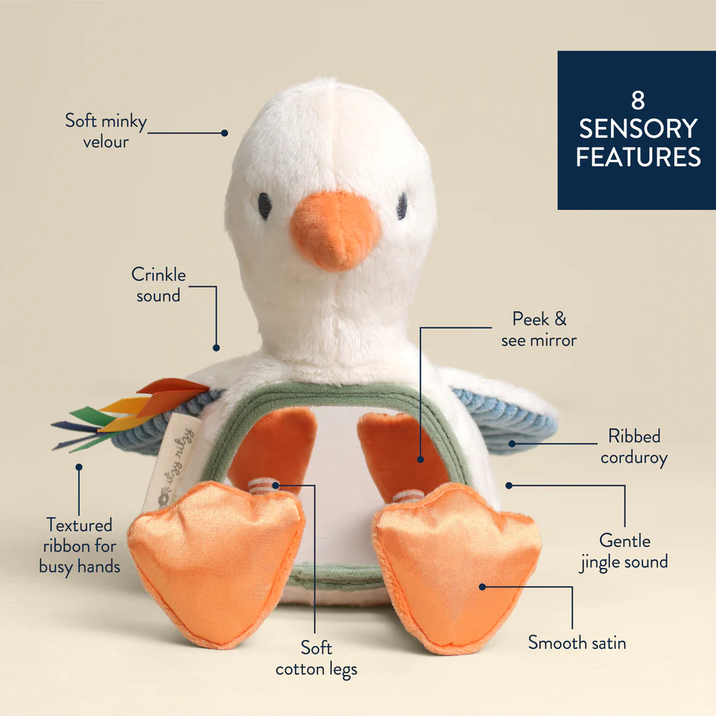 Itzy Bitzy Mirror™ Sensory Tummy Time Mirror - Image 3