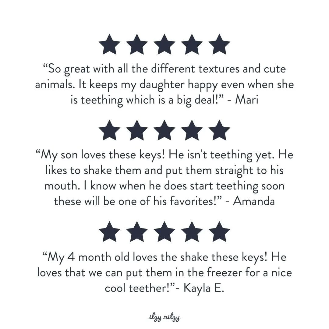 Itzy Keys™ Teething Rings - Image 4