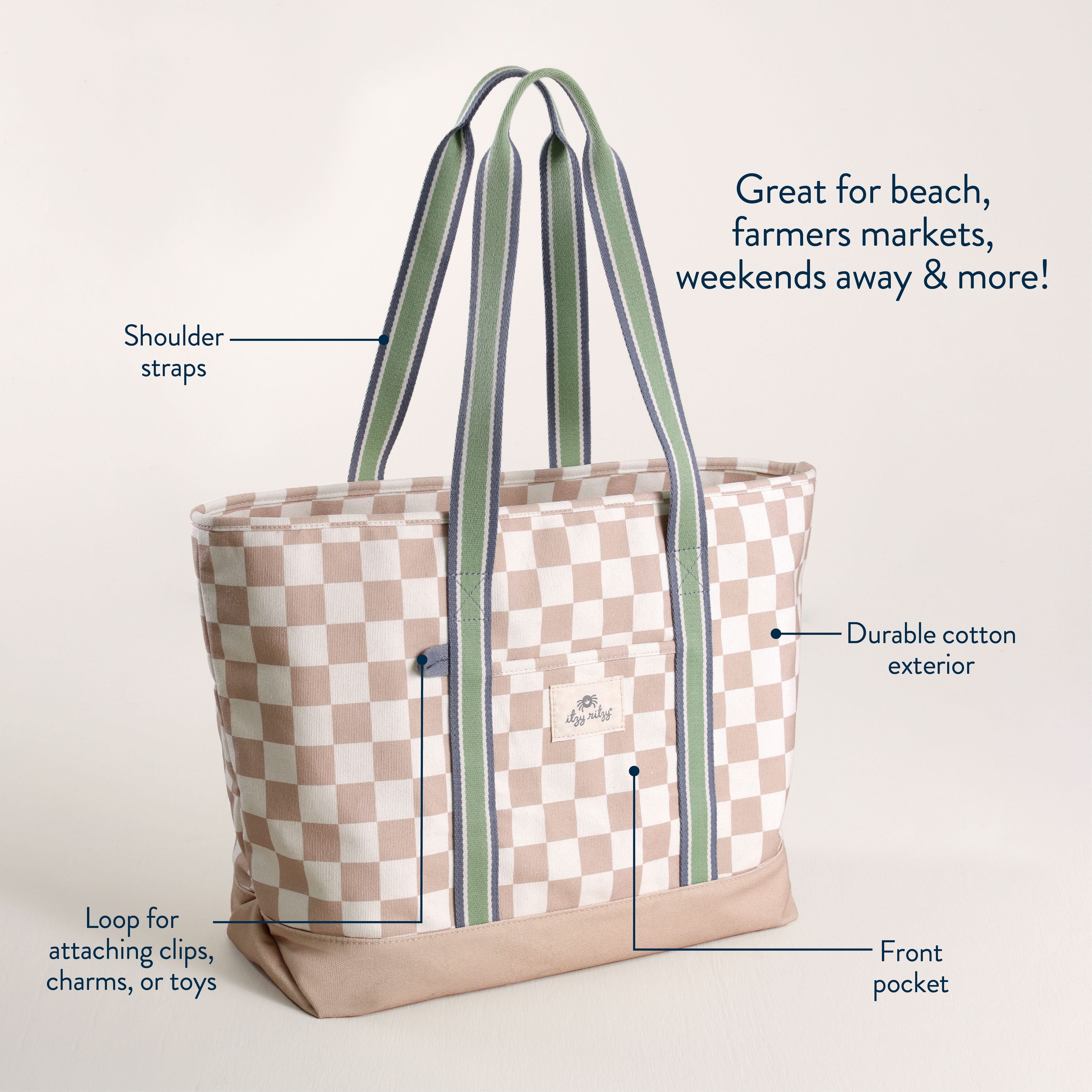 Itzy Explorer™ Canvas Mom Tote - Image 29