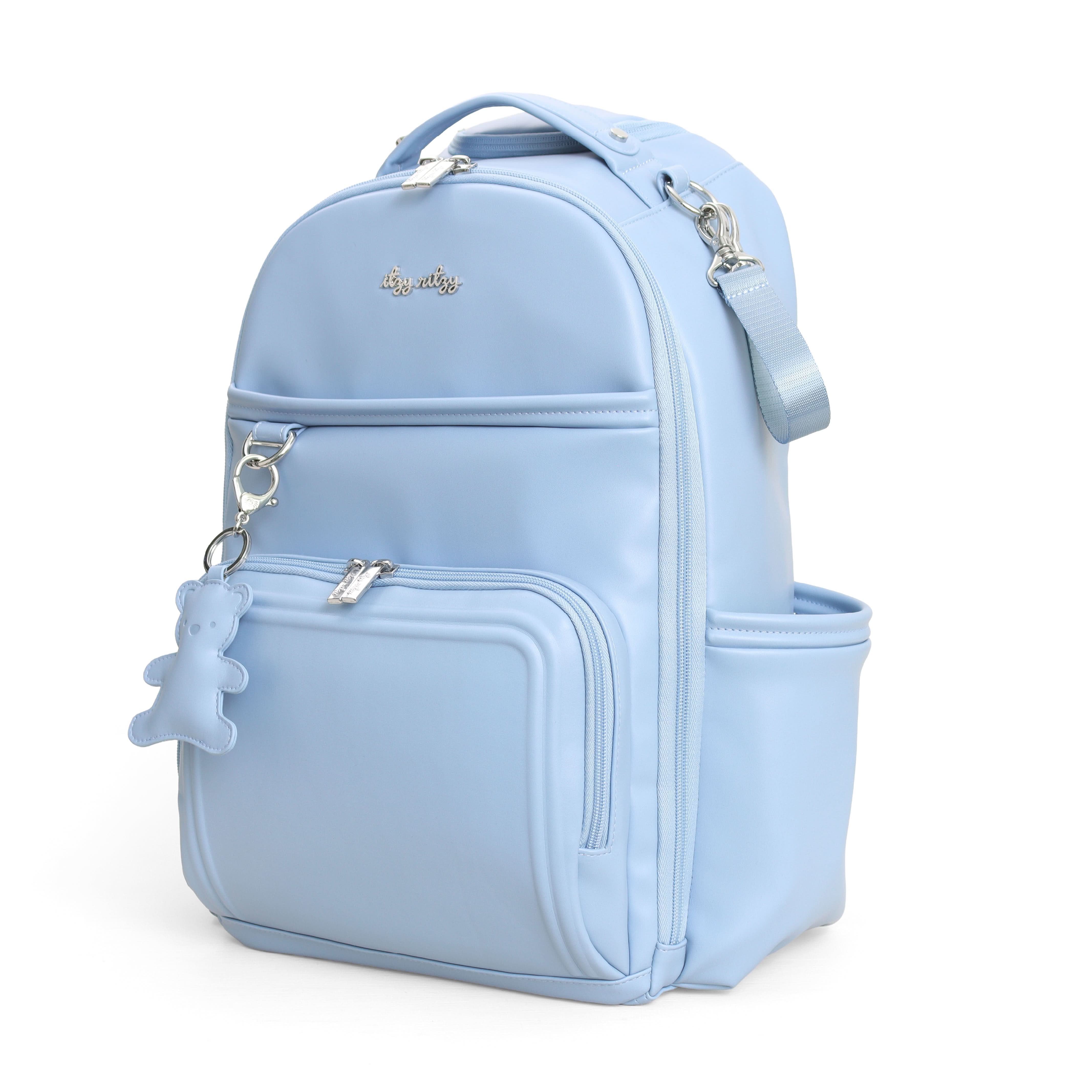 Ribbons & Roses & Teddy Blue Diaper Bag Bundle - Image 10