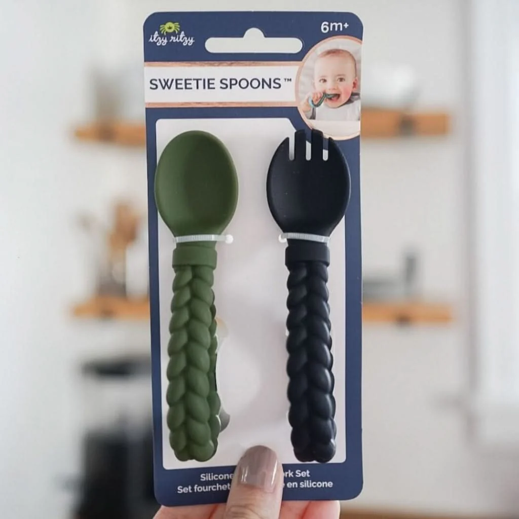 Sweetie Spoons™ - Silicone Baby Fork + Spoon Set - Image 21